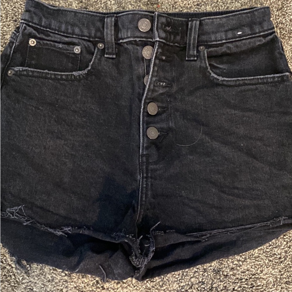 Abercrombie & fitch high rise mom short- curve love